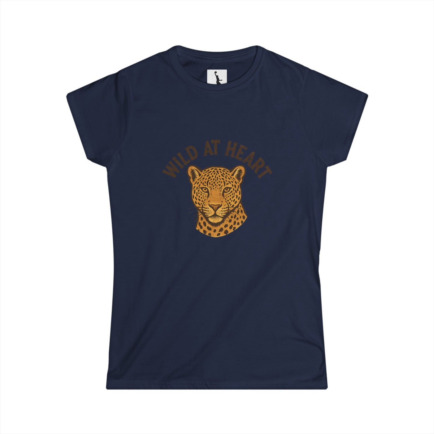 Wild at Heart Leopard Tee — Women’s Graphic T‑Shirt