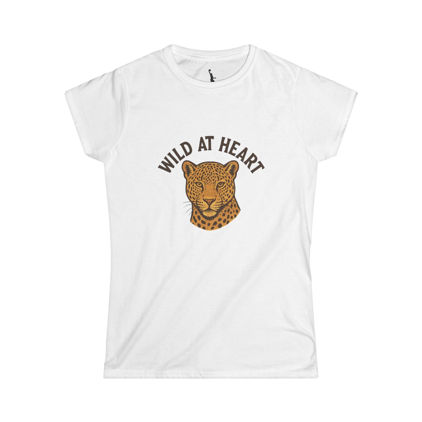 Wild at Heart Leopard Tee — Women’s Graphic T‑Shirt