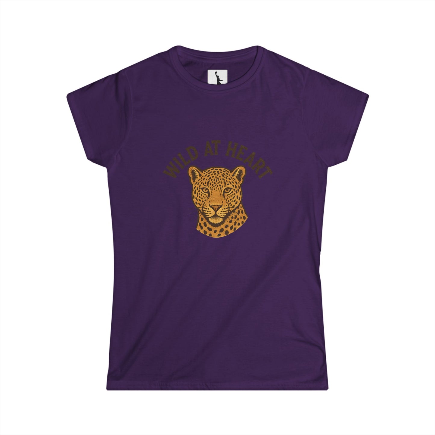 Wild at Heart Leopard Tee — Women’s Graphic T‑Shirt