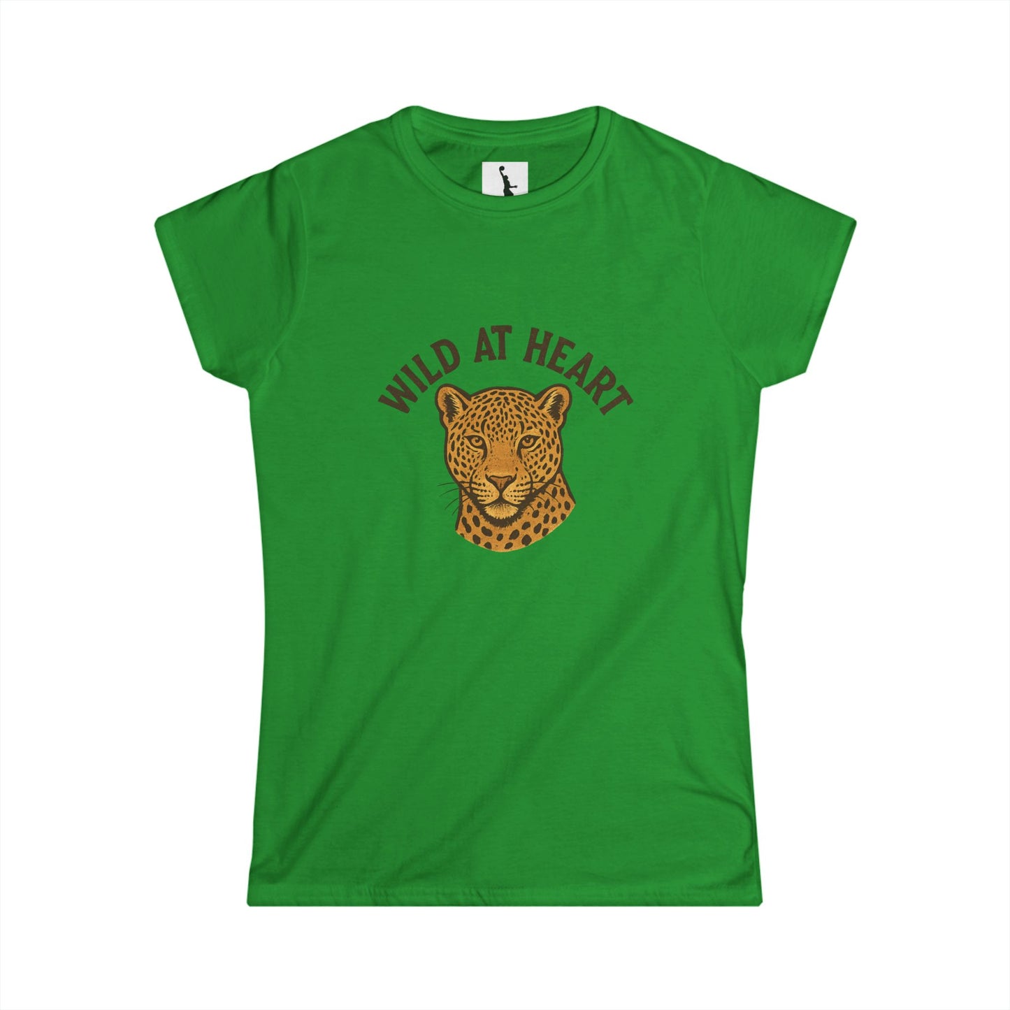 Wild at Heart Leopard Tee — Women’s Graphic T‑Shirt
