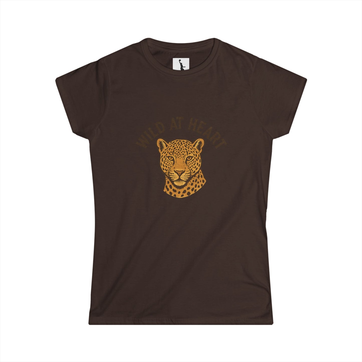 Wild at Heart Leopard Tee — Women’s Graphic T‑Shirt