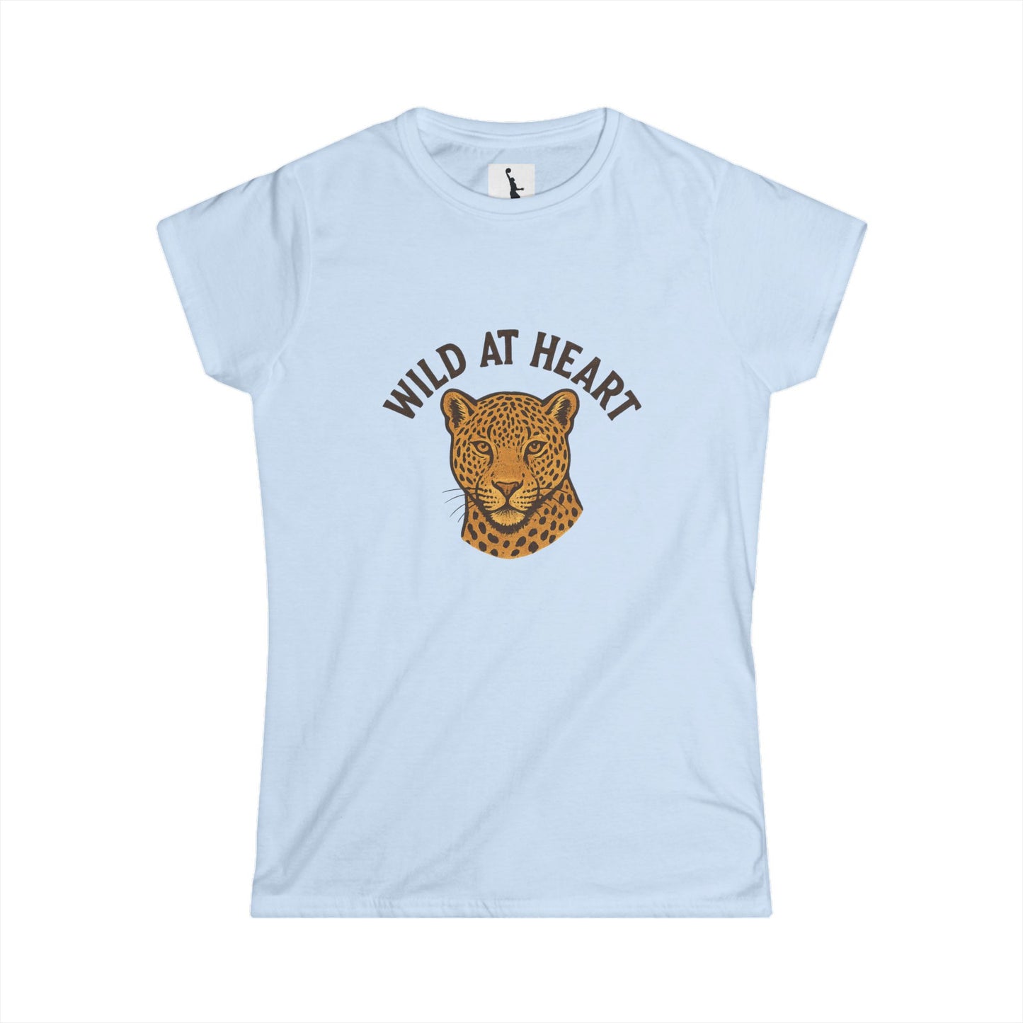 Wild at Heart Leopard Tee — Women’s Graphic T‑Shirt