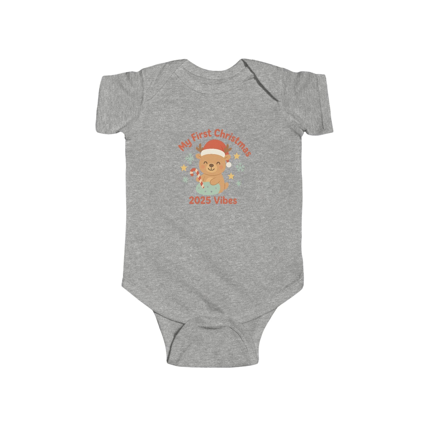 My First Christmas 2025 Vibes Baby Bodysuit