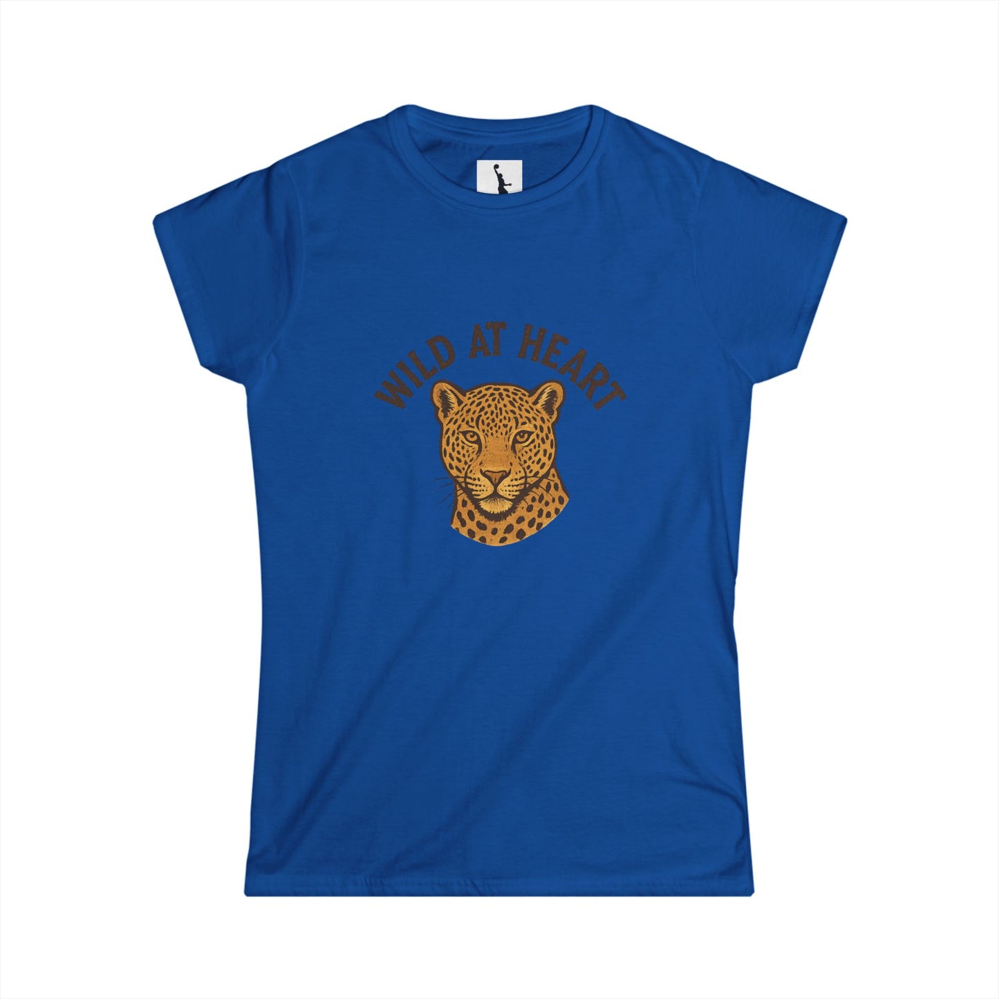 Wild at Heart Leopard Tee — Women’s Graphic T‑Shirt