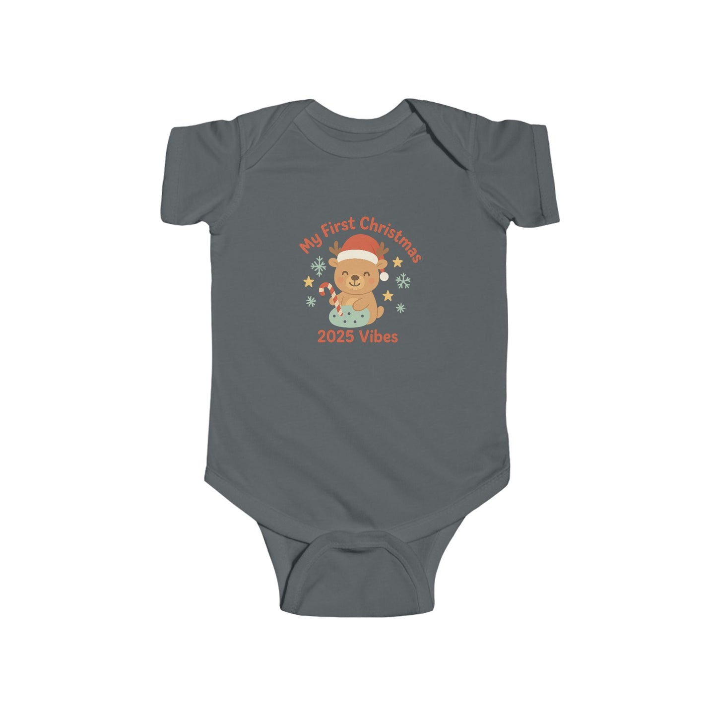 My First Christmas 2025 Vibes Baby Bodysuit